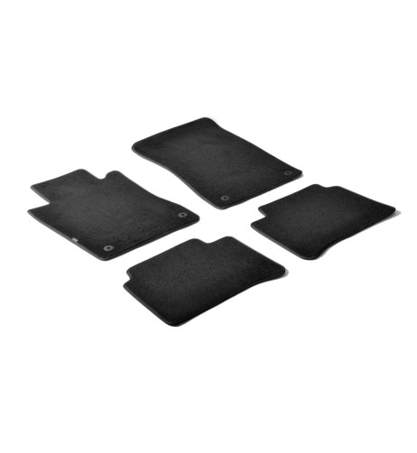 Set tappetini su misura moquette Mercedes Classe E 211 2002 2009