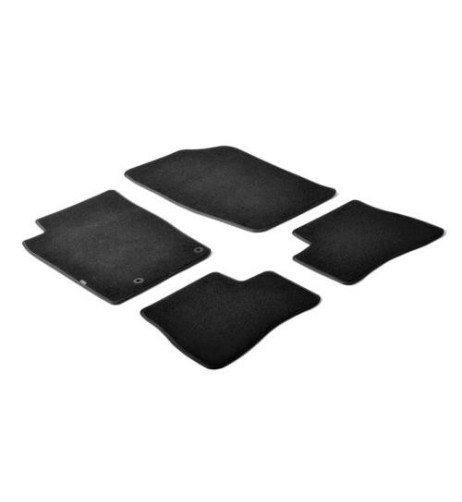 Set tappetini su misura moquette Peugeot 206 Plus 2009 2013