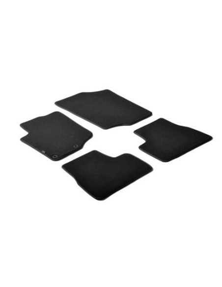 Set tappetini su misura moquette Peugeot 207 207 CC 207 Plus
