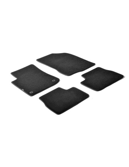 Set tappetini su misura moquette Peugeot 208 2012 2019