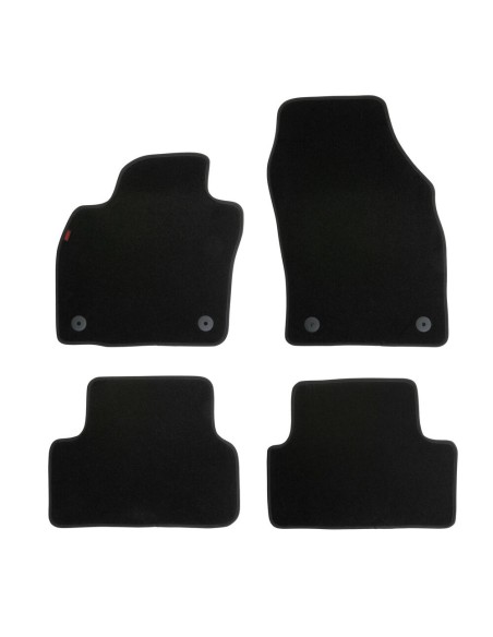 Set tappetini su misura moquette Volkswagen T Cross dal 2019