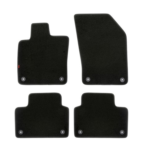 Set tappetini su misura moquette Volvo V60 dal 2018