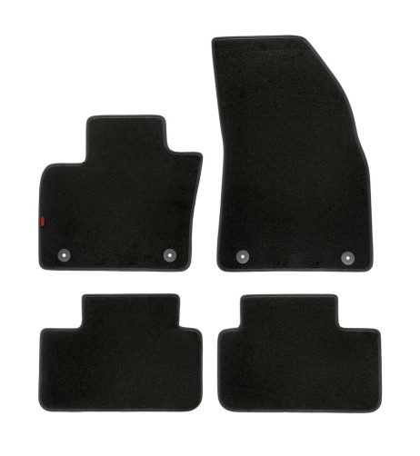 Set tappetini su misura moquette Volvo XC40 dal 2017