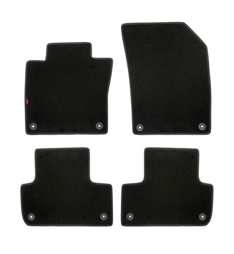 Set tappetini su misura moquette Volvo XC60 dal 2017