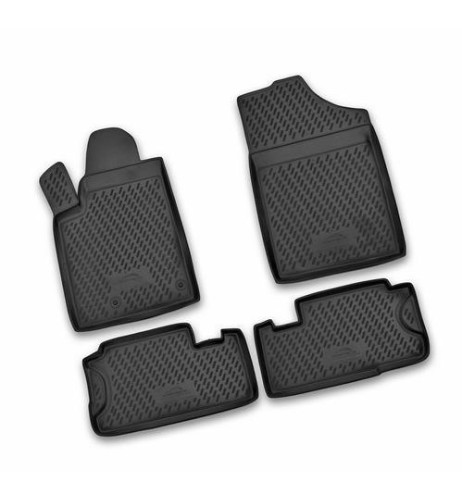 Set tappetini su misura TPE 3D antiscivolo Peugeot Partner Ranch 1996 2008