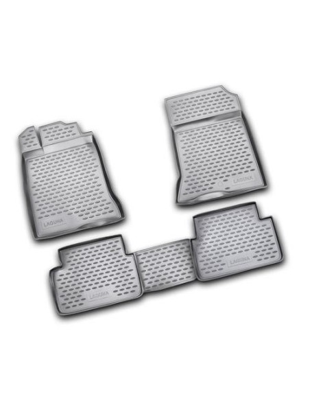 Set tappetini su misura TPE 3D antiscivolo Renault Laguna III 2007 2015