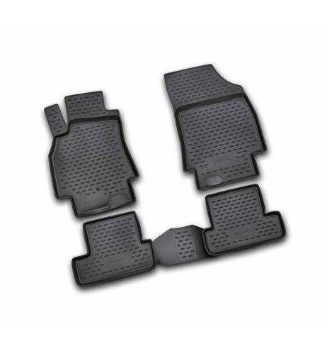 Set tappetini su misura TPE 3D antiscivolo Renault Megane III Coupe 2009 2