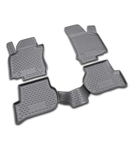 Set tappetini su misura TPE 3D antiscivolo VW Scirocco 2008 2017