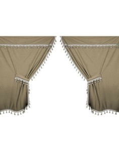 Set Tende completo per camion Microfibra Premiere Beige
