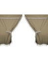 Set Tende completo per camion Microfibra Premiere Beige