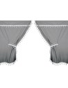 Set Tende completo per camion Microfibra Premiere Grigio