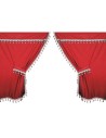 Set Tende completo per camion Microfibra Premiere Rosso