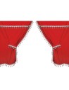 Set tende universali microfibra per camion 5 pezzi Rosso