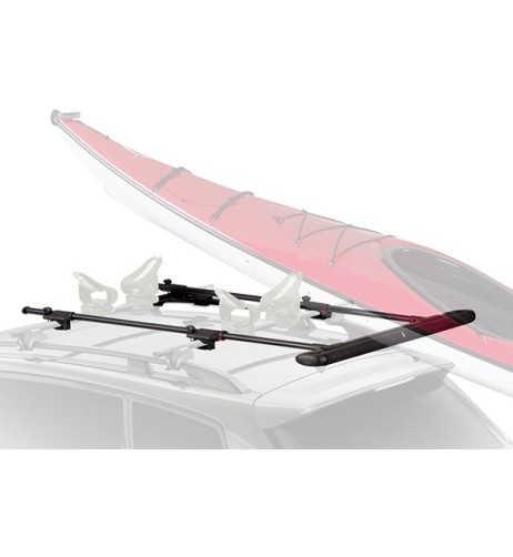 Showboat 66 Portakayak per barre da tetto con rullo posteriore