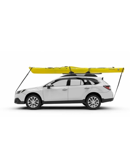 Showboat 66 Portakayak per barre da tetto con rullo posteriore
