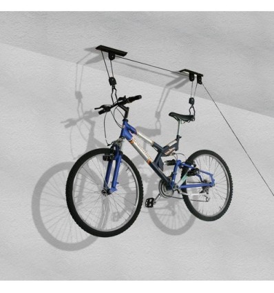 Coppia appendi ciclo bicicletta doppio gancio da soffitto