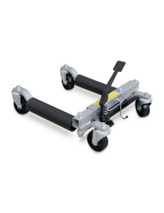 Sollevatore crick idraulico per spostamento veicoli officina 1 600 kg