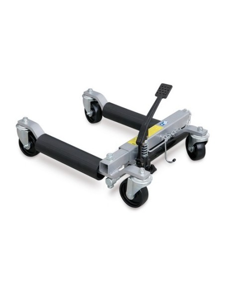 Sollevatore crick idraulico per spostamento veicoli officina 1 600 kg