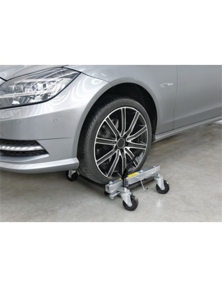 Sollevatore crick idraulico per spostamento veicoli officina 1 600 kg