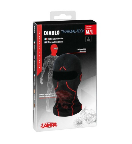 Sottocasco in tessuto termico Diablo M L 55 58cm