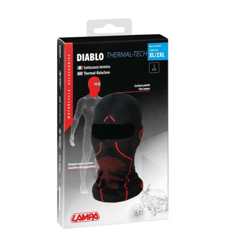 Sottocasco in tessuto termico Diablo XL XXL 57 60cm