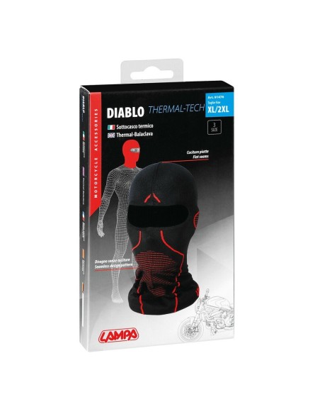 Sottocasco in tessuto termico Diablo XL XXL 57 60cm