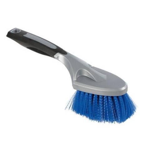 Spazzola ad immersione 26cm pulizia auto moto camion setole dure