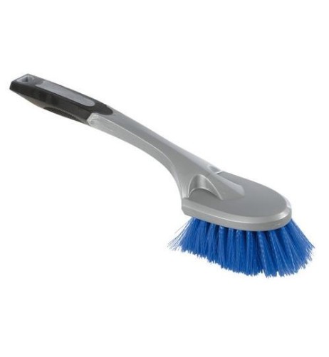 Spazzola ad immersione 36cm pulizia auto moto camion setole dure