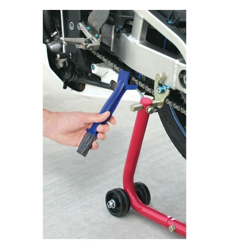 Spazzola pulisci catena per ciclo e moto