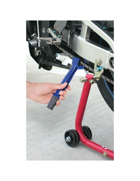 Spazzola pulisci catena per ciclo e moto