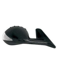 Specchietti retrovisori con regolazione manuale carbon look Led Race 8
