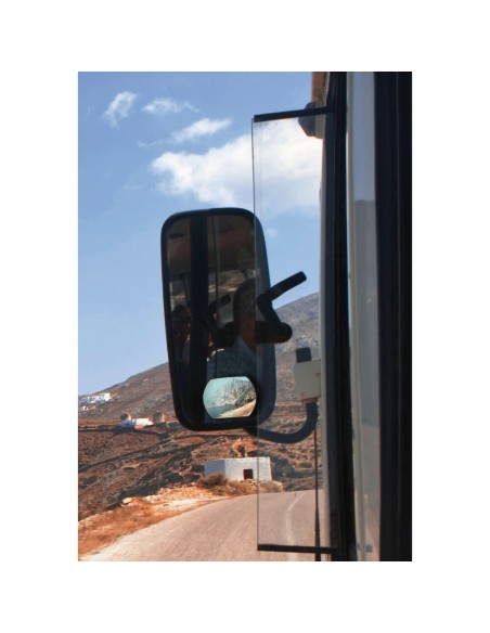 Specchietto aggiuntivo convesso adesivo 140x100mm