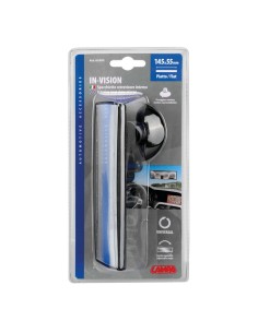 Specchietto retrovisore auto convesso rettangolare 140x45mm 2