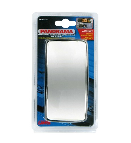 Specchietto retrovisore auto interno grandangolare 135x68mm