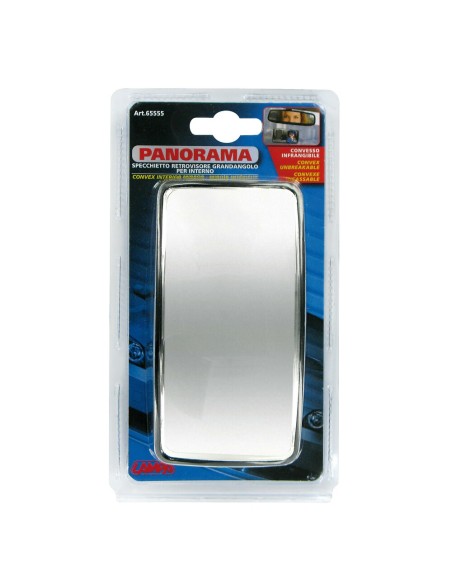 Specchietto retrovisore auto interno grandangolare 135x68mm