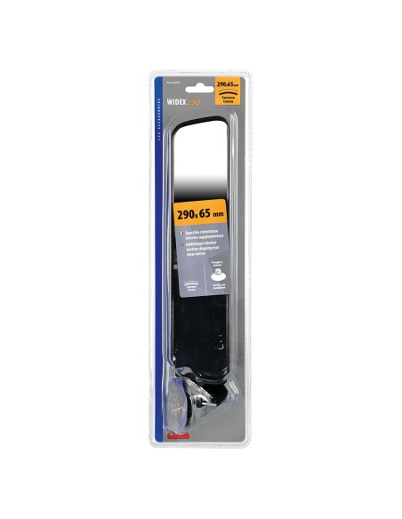 Specchietto retrovisore interno auto convesso a ventosa 290x65mm