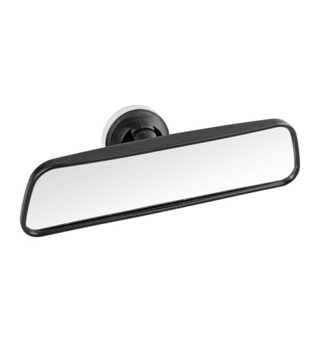 Specchietto retrovisore interno auto piatto a ventosa 250x65mm