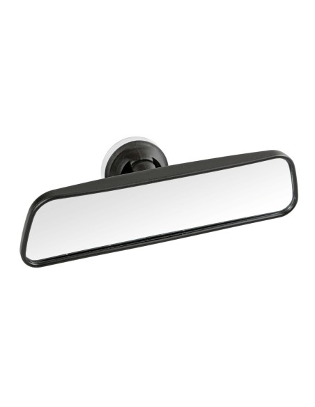 Specchietto retrovisore interno auto piatto a ventosa 250x65mm
