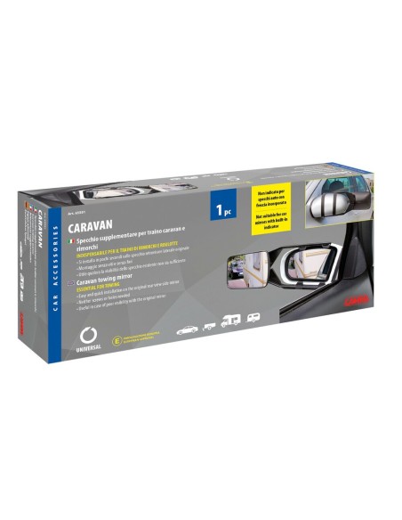 Specchietto supplementare universale caravan