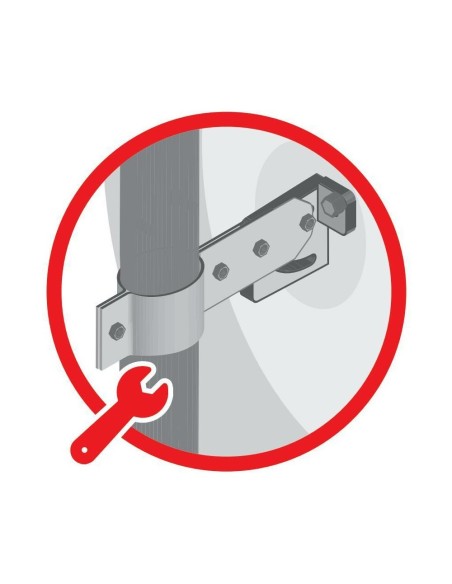 Specchio di sicurezza grandangolare multiuso 60cm