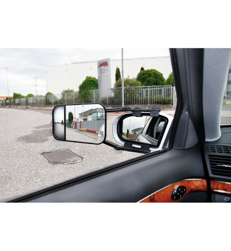 Specchio specchietto supplementare auto per traino caravan e rimorchi