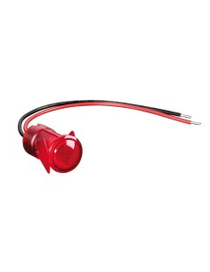Spia a led rossa 12 24V