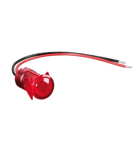 Spia a led rossa 12 24V