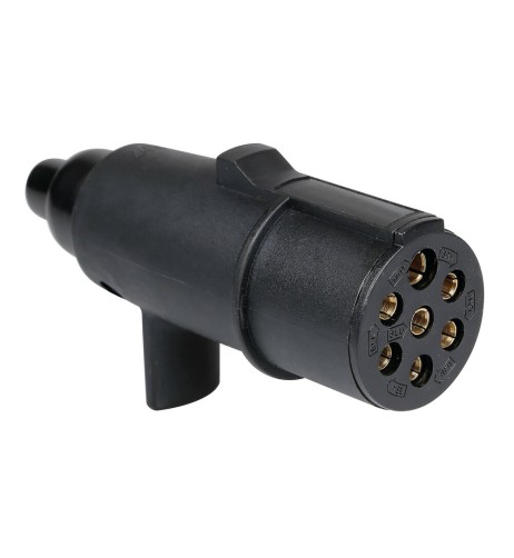 Spina 7 poli 24N in ABS veicoli 24V