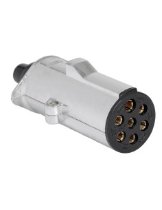 Spina 7 poli 24N in metallo veicoli 24V