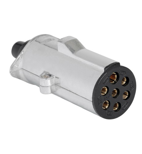 Spina 7 poli 24N in metallo veicoli 24V