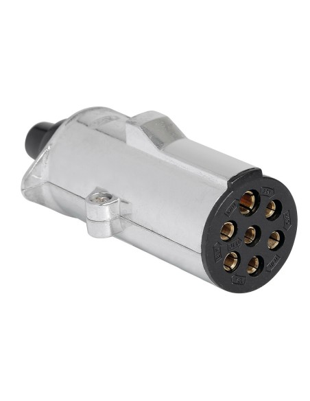 Spina 7 poli 24N in metallo veicoli 24V