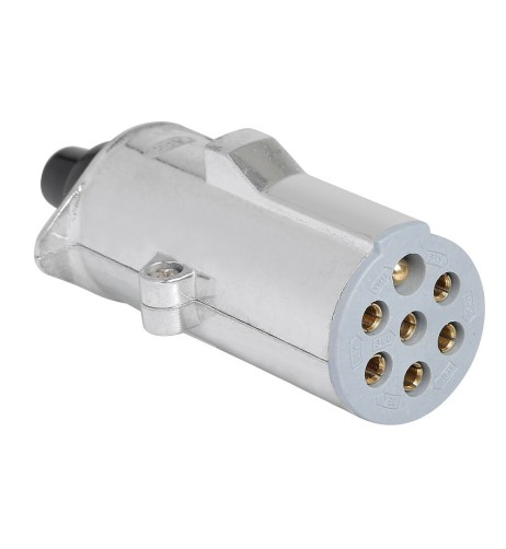 Spina 7 poli 24S in metallo veicoli 24V