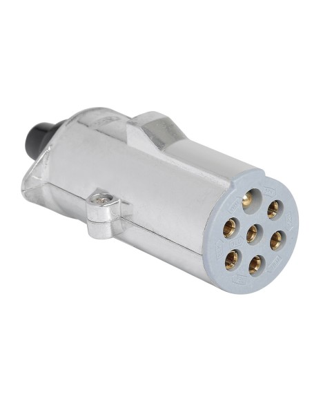 Spina 7 poli 24S in metallo veicoli 24V