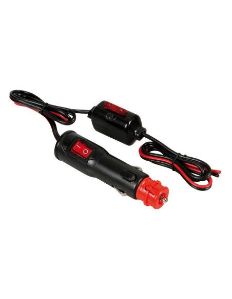 Spinotto presa accendisigari 12 24V con fusibile e interruttore